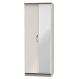 Camden Kashmir Gloss 2 Door Mirrored Wardrobe