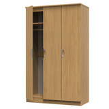 Camden Modern Oak 3 Door Wardrobe