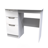 Camden White Gloss 3 Drawer Dressing Table