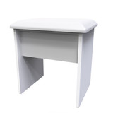 Camden White Gloss Dressing Table Stool