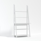 Tiva White Ladder Desk