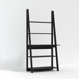 Tiva Black Ladder Desk