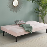 Aurora Blush Pink Sofa Bed 