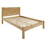 Barton Waxed Pine Bed Frame (4'6" Double)