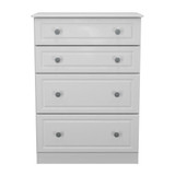 Pembroke Grey Ash 4 Drawer Deep Chest 