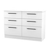 Beverley White Ash 6 Drawer Chest