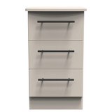 Beverley Kashmir 3 Drawer Bedside Cabinet