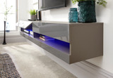 Galicia Grey Wall Mounted TV Unit 150cm