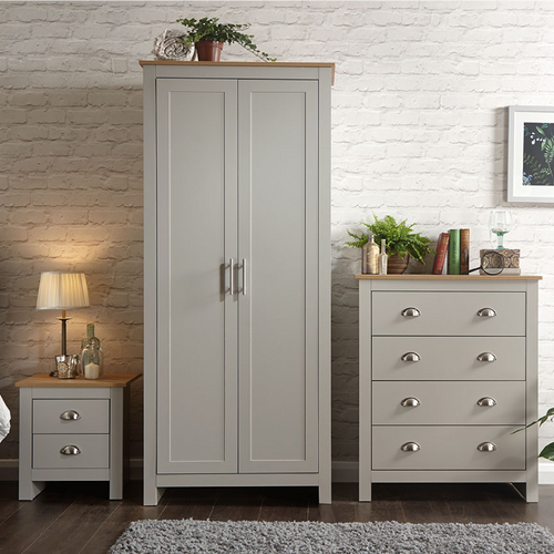 Lancaster Grey 3 Piece Bedroom Set