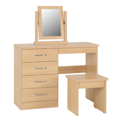 Nevada Sonoma Oak Dressing Table Set