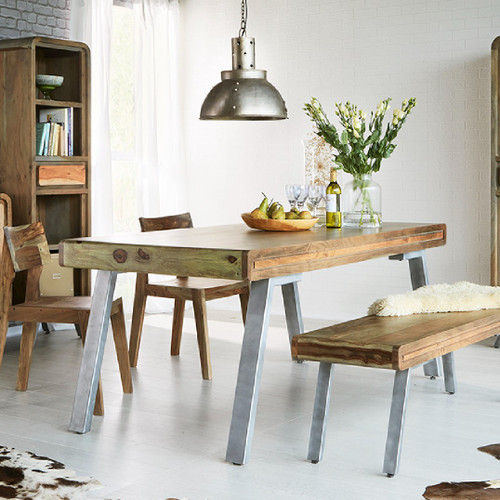 Aspen Reclaimed Solid Wood Dining Table 