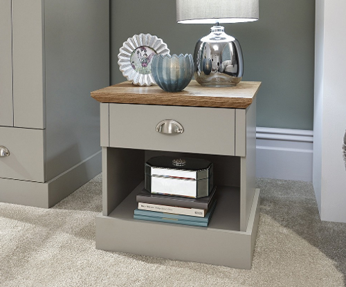 Kendal 1 Drawer Bedside Table