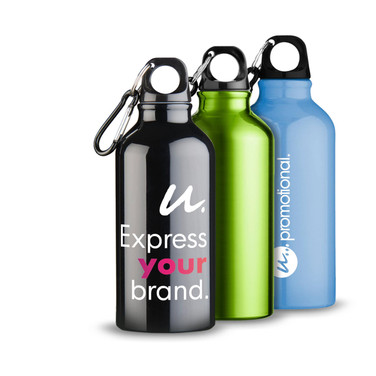 Copy of Drinkfles | Aluminium | Karabijnhaak | 400 ml