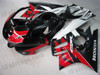 Honda CBR600 F3 1995 1996 red/white/black fairing kits, 1995 1996 Honda CBR600 F3 red/white/black plastic.This Honda CBR600 F3 1995 1996 fairing kits was applied in red/white/black graphics, this 1995 1996 CBR600 fairing set comes with the both color and decals shown as the photo.If you want to do custom fairings for CBR600 F3 1995 1996,our talented airbrusher will custom it for you.