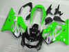 1999 2000 Honda CBR600F4 black and green fairings