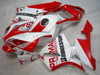 Honda CBR600RR 2003 2004 PRAMAC fairing kits, this Honda CBR600RR 2003 2004 plastics was applied in PRAMAC graphics, this 2003 2004 CBR600RR fairing set comes with the both color and decals shown as the photo.If you want to do custom fairings for CBR600RR 2003 2004,our talented airbrusher will custom it for you.