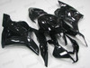 2009 2010 2011 2012 Honda CBR600RR aftermarket fairing gloss black metallic