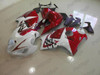 1999 to 2007 Suzuki Hayabusa GSX1300R custom fairing pearl white and candy red.