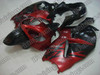 Suzuki GSXR1300 1996 to 2007 Hayabusa red and black fairing kits, this Suzuki GSXR1300 1996 to 2007 Hayabusa plastics was applied in red and black graphics, this 1996 to 2007 Hayabusa GSXR1300 fairing set comes with the both color and decals shown as the photo.If you want to do custom fairings for GSXR1300 1996 to 2007 Hayabusa,our talented airbrusher will custom it for you.
