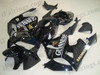 Honda CBR600RR 2005 2006 glossy black fairing kits, this Honda CBR600RR 2005 2006 plastics was applied in glossy blackgraphics, this 2005 2006 CBR600RR fairing set comes with the both color and decals shown as the photo.If you want to do custom fairings for CBR600RR 2005 2006,our talented airbrusher will custom it for you.