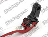 Red CNC blade brake & clutch levers for Suzuki GSXR 600/750 2006 2007 2008 2009 2010 (F-35/S-35). Our levers are designed as a direct replacement of the stock levers but more benefit over the stock ones
