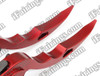 Red CNC blade brake & clutch levers for Suzuki Hayabusa GSXR1300 2008 to 2012 (F-41/S-14). Our levers are designed as a direct replacement of the stock levers but more benefit over the stock ones