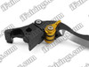 Black CNC blade brake & clutch levers for Kawasaki ZX14R ZZR1400 2006 to 2012 (F-88/H-88). Our levers are designed as a direct replacement of the stock levers but more benefit over the stock ones. 