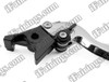 Silver CNC blade brake & clutch levers for Kawasaki ZX14R ZZR1400 2006 to 2012 (F-88/H-88). Our levers are designed as a direct replacement of the stock levers but more benefit over the stock ones.