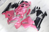 2005 2006 Honda CBR600RR metallic pink_matte black fairing kit.