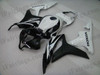 Oringal quality fairings for 2007 2008 Honda CBR600RR with black and white color scheme/graphcis. These aftermarket fairing kits are oem factory quality, fast shipping and easy installation. The replacement fairings for 2007 2008 CBR600RR can be customized.