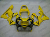 Honda CBR900RR CBR929RR yellow and black body kit