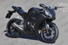 2012 2013 2014 2015 2016 Honda CBR1000RR plain matte black fairing, 2012 2013 2014 2015 2016 Honda CBR1000RR solid flat black fairing.