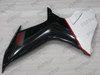 Suzuki GSXR600 GSXR750 body cowling white and black