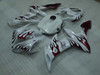 2004 2005 2006 Yamaha YZF-R1 red flame fairings
