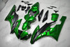 2006 2007 Yamaha YZF-R6 green and black fairing kit