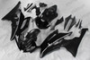 2008 to 2016 Yamaha YZF-R6 black black fairings