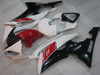 2008 to 2016 Yamaha YZF-R6 custom fairing red white and black