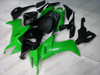 2008 2009 2010 Kawasaki Ninja ZX-10R original fairing green and black