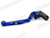 Blue CNC adjustable folding and extendable levers for Honda CBR600 F3 1995 to 2007 (F-18/H-626). Our levers are designed as a direct replacement of the stock levers but more benefit over the stock ones