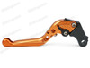 Orange CNC adjustable folding and extendable levers for Honda CBR600 F3 1995 to 2007 (F-18/H-626). Our levers are designed as a direct replacement of the stock levers but more benefit over the stock ones