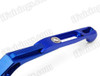 Blue CNC adjustable folding and extendable levers for Honda CBR600RR 2007 to 2012 (F-33/Y-688H). Our levers are designed as a direct replacement of the stock levers but more benefit over the stock ones.