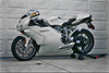2005 2006 Ducati 749 999 pearl white fairing