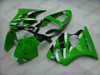 2001 2002 Kawasaki Ninja ZX-6R green and black fairings