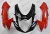 Suzuki GSXR600 GSXR750 front upper fairing black and red