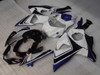 2009 2010 2011 2012 2013 2014 2015 2016 Suzuki GSXR1000 white and black fairing