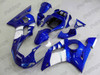 1999 2000 2001 2002 Yamaha YZF-R6 blue and white fairing