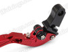 iFairings Levers are manufactured from quality CNC T-6 billet aluminum and offer effortless adjustments with 6-position adjusters that slide over ball bearings and snap securely into place. They are anodized with beautiful glossy and vibrant finish, which increases resistance to corrosion and wear. 