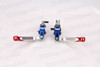 Extendable levers are CNC machined from aircraft grade 6061 T6 billet Aluminium, they are stock levers replacement with more color available.  