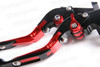Extendable levers are CNC machined from aircraft grade 6061 T6 billet Aluminium, they are stock levers replacement with more color available.  