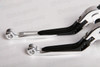 Extendable levers are CNC machined from aircraft grade 6061 T6 billet Aluminium, they are stock levers replacement with more color available.  